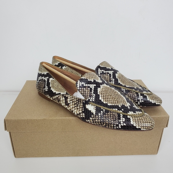 Madewell Shoes - NEW Madewell Francis Loafer Snake Print 8.5